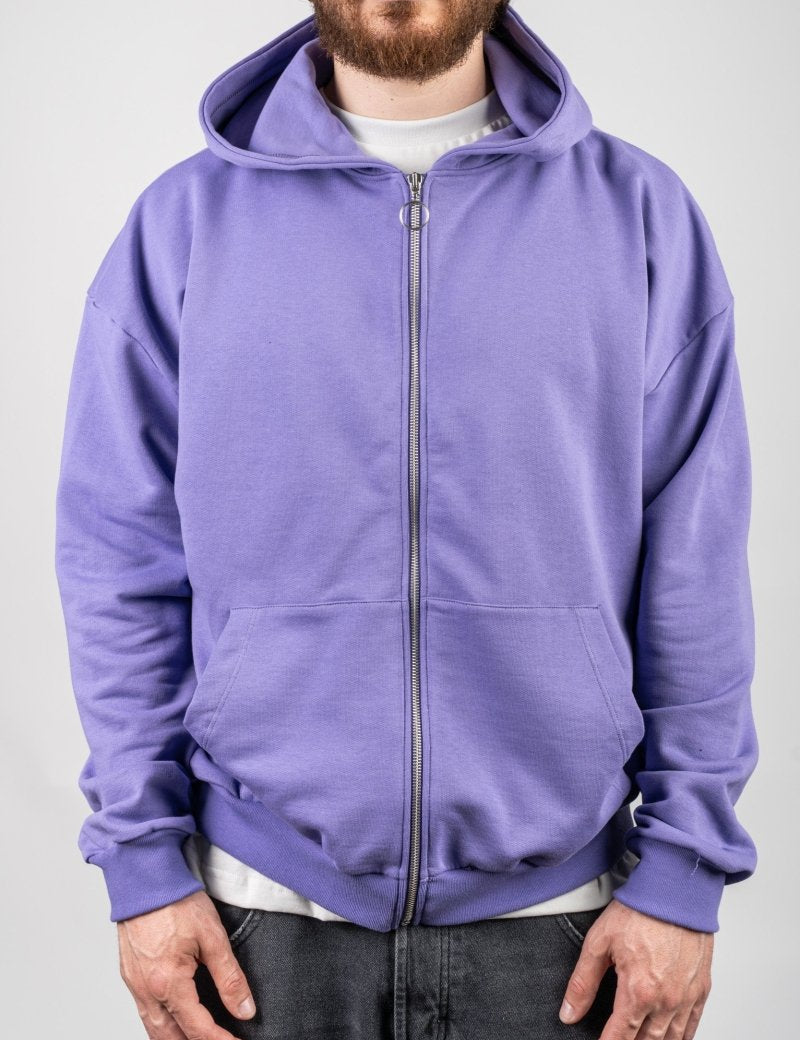 VIOLET ZIP HOODIE - Benevierre