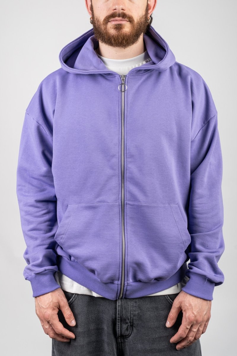 VIOLET ZIP HOODIE - Benevierre