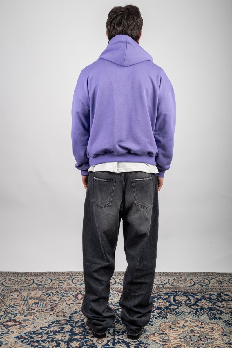VIOLET ZIP HOODIE - Benevierre