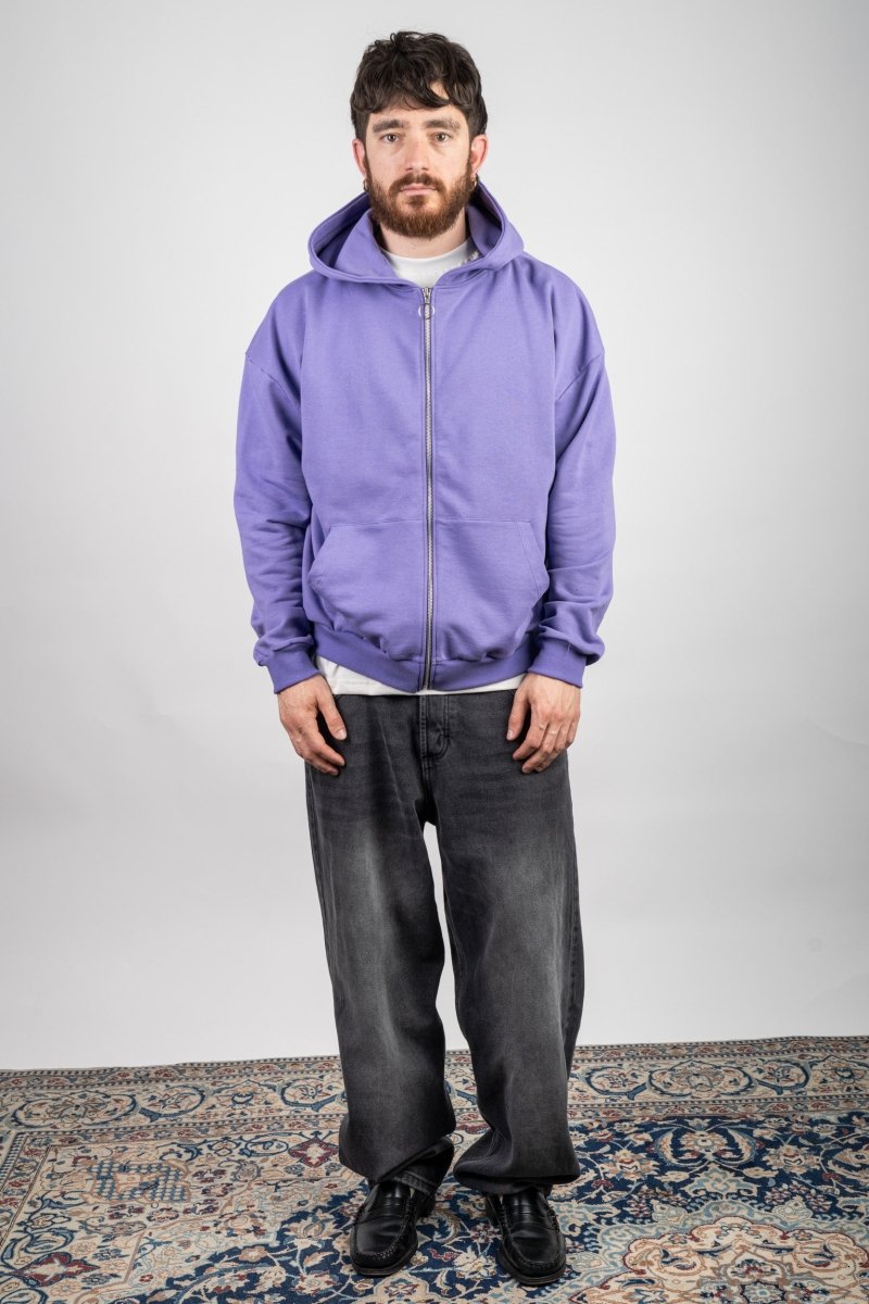 VIOLET ZIP HOODIE - Benevierre