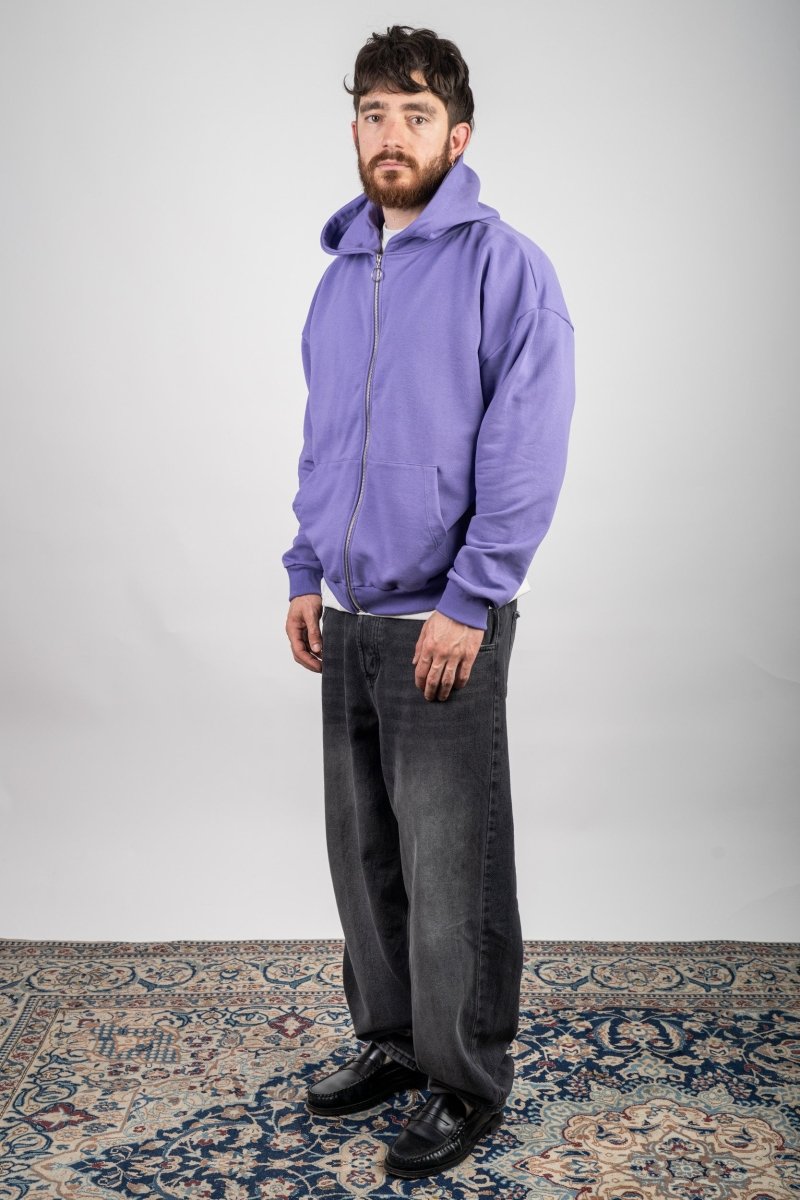 VIOLET ZIP HOODIE - Benevierre