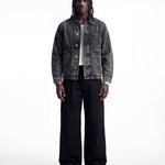 WASHED DENIM JACKET - Benevierre