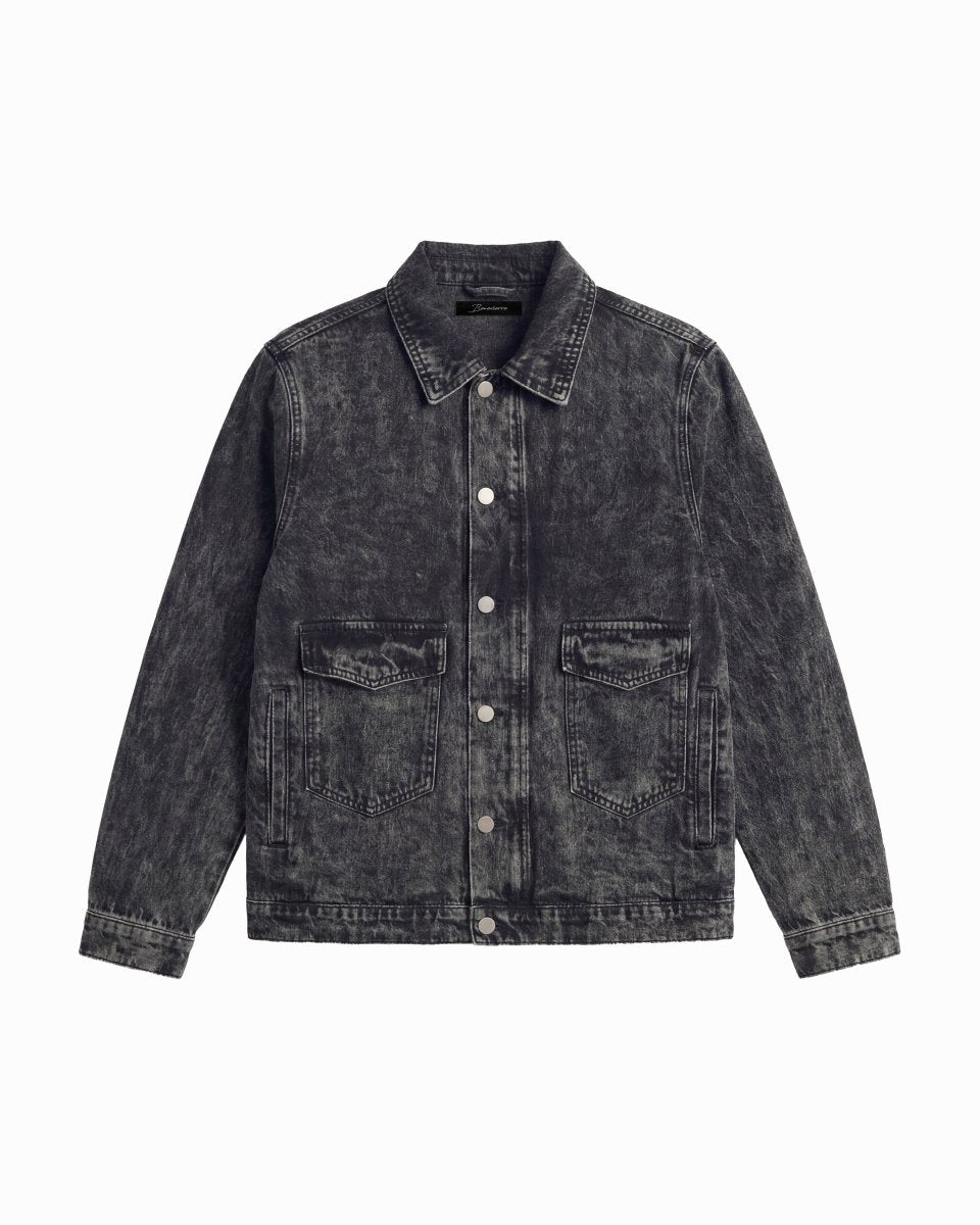 WASHED DENIM JACKET - Benevierre