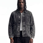 WASHED DENIM JACKET - Benevierre