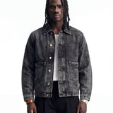WASHED DENIM JACKET - Benevierre