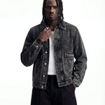 WASHED DENIM JACKET - Benevierre