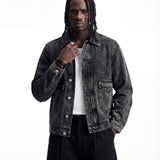 WASHED DENIM JACKET - Benevierre