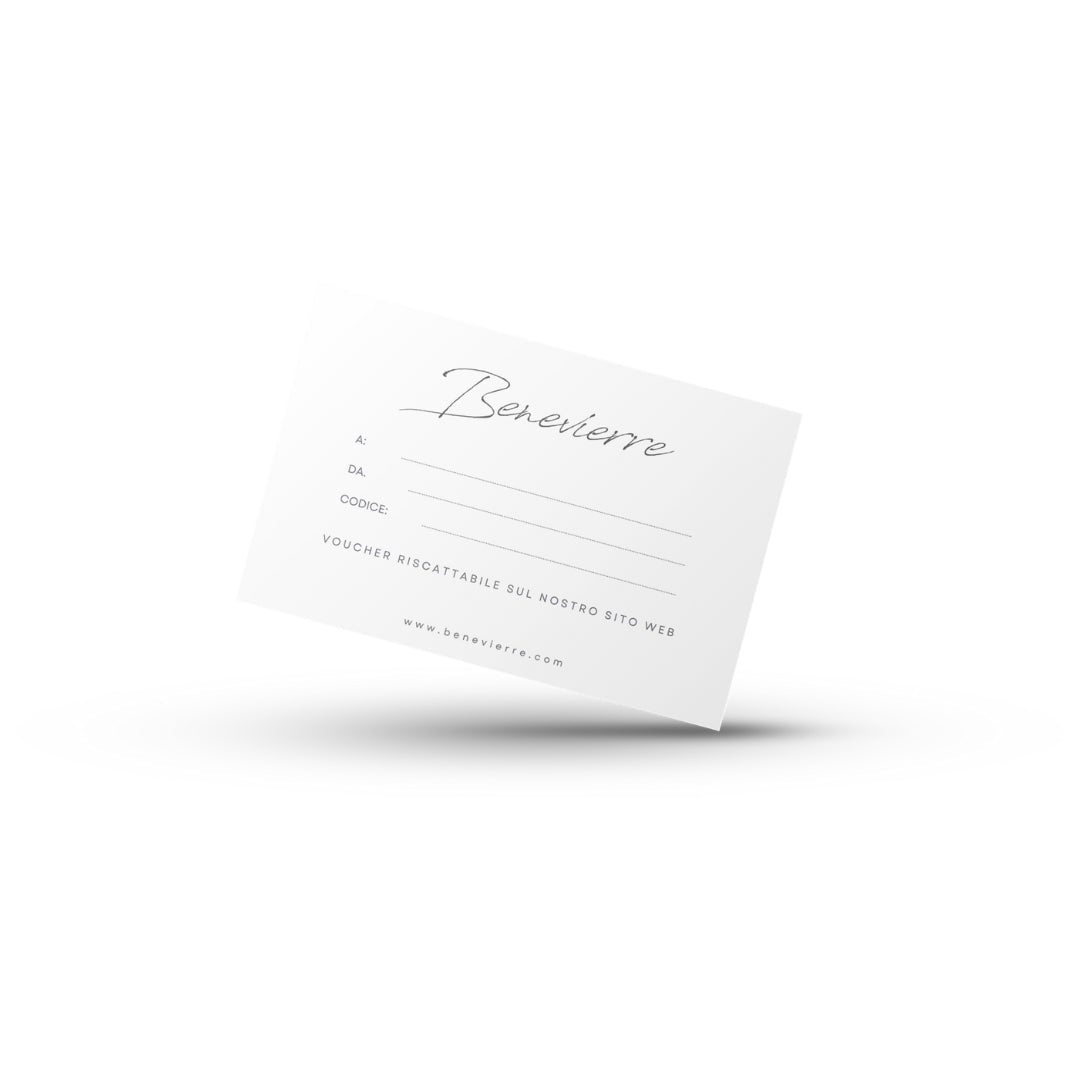 BUONO REGALO - CARD FISICA - Benevierre