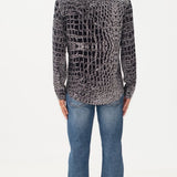 CAMICIA BLACK CROCODILE - Benevierre
