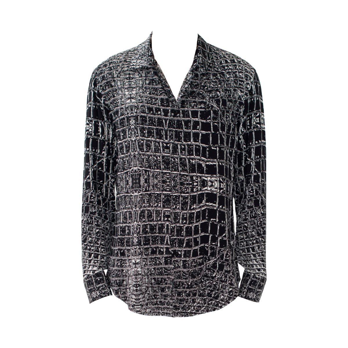 CAMICIA BLACK CROCODILE - Benevierre