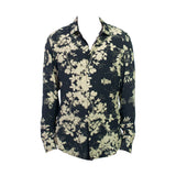 CAMICIA BLACK FLOWERS - Benevierre