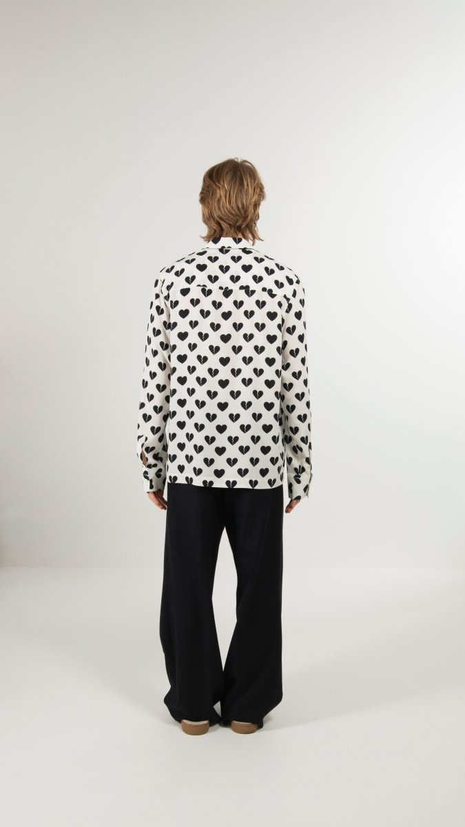 CAMICIA BLACK HEARTS - Benevierre