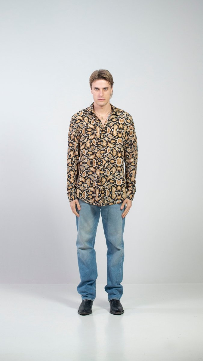 CAMICIA BLACK MARRAKECH - Benevierre