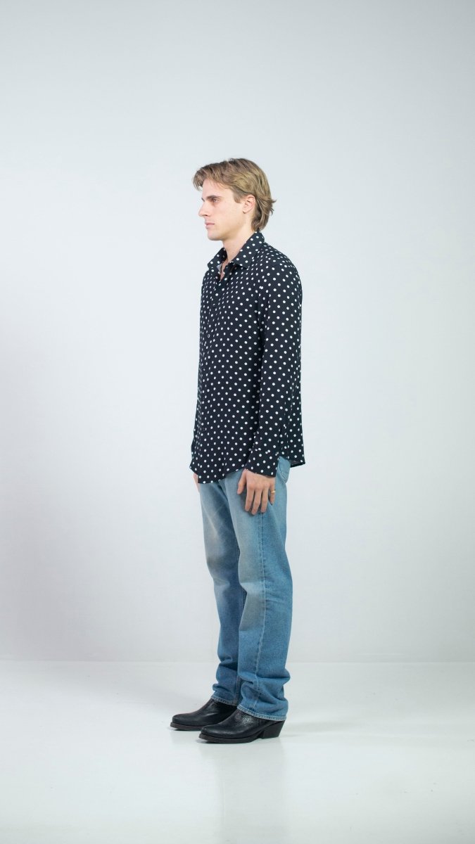 CAMICIA BLACK POIS - Benevierre