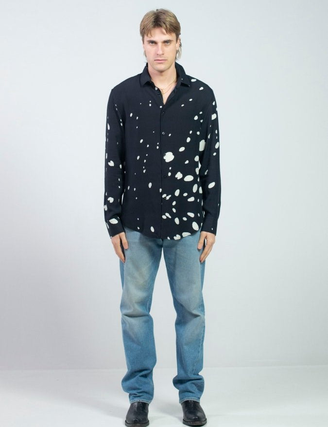 CAMICIA BLACK SEQUENCE - Benevierre