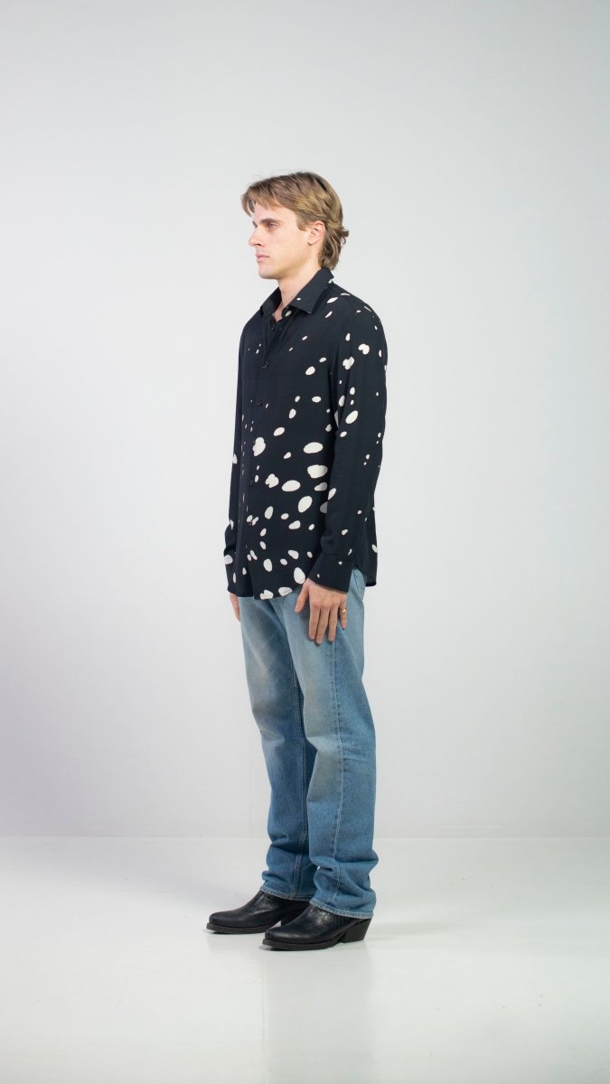 CAMICIA BLACK SEQUENCE - Benevierre