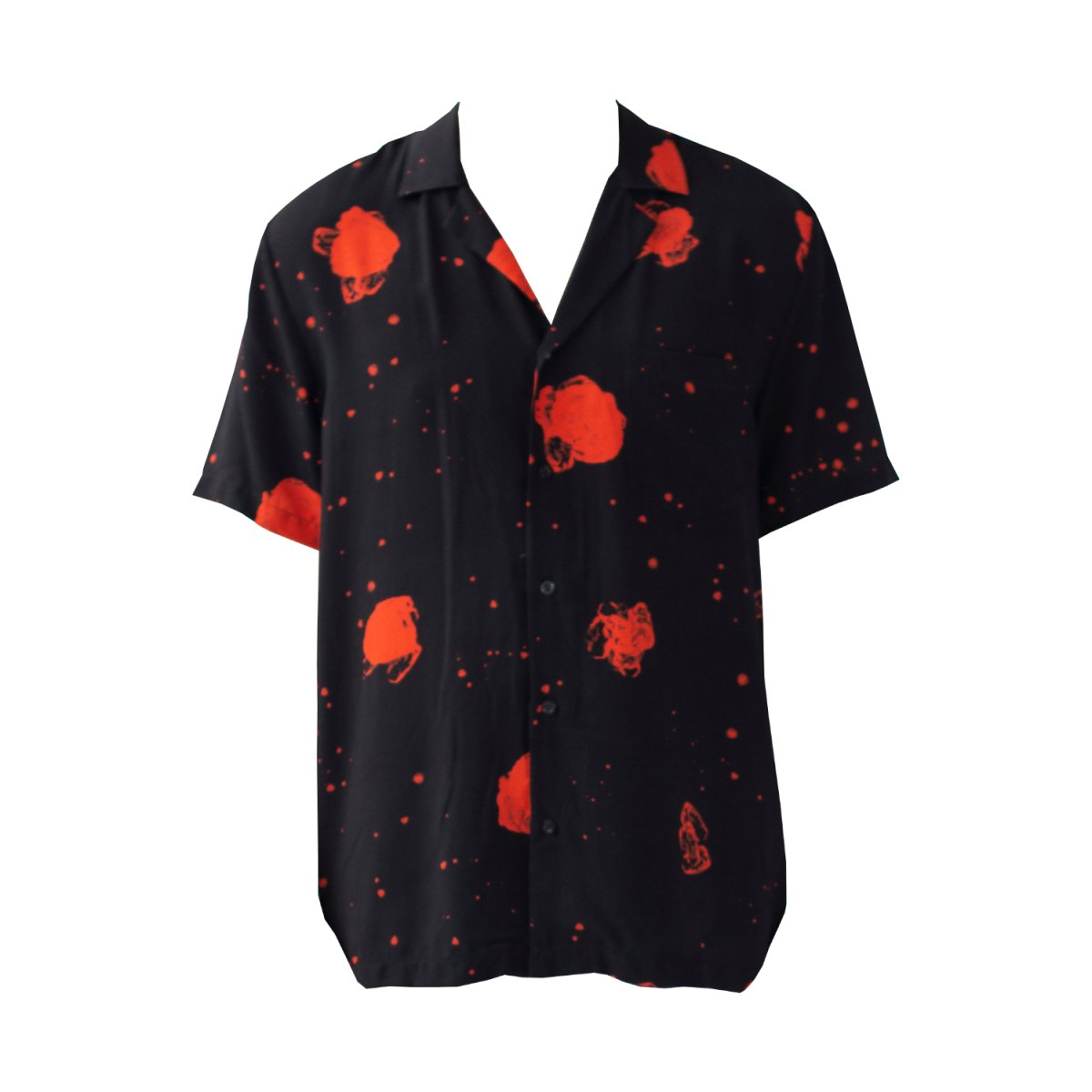 CAMICIA BLACK SPRAY - Benevierre