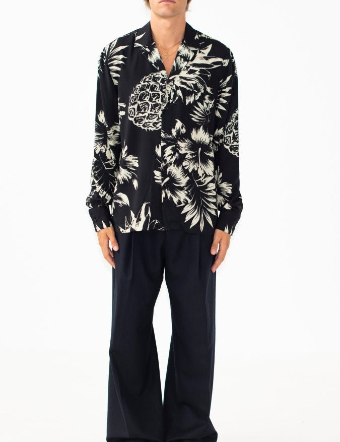 CAMICIA BLACK TROPICAL - Benevierre