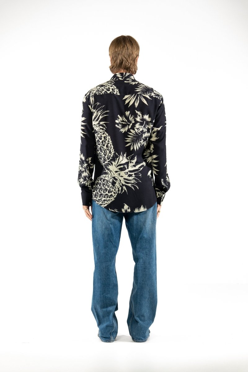 CAMICIA BLACK TROPICAL - Benevierre