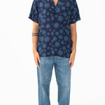 CAMICIA BLUE FIREWORKS - Benevierre