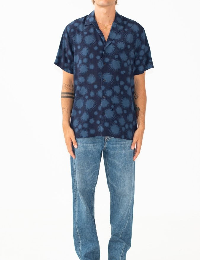 CAMICIA BLUE FIREWORKS - Benevierre