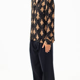 CAMICIA BROWN BAROQUE - Benevierre