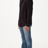 CAMICIA BROWN CLOCKS - Benevierre