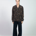 CAMICIA BROWN PAISLEY BAROQUE - Benevierre