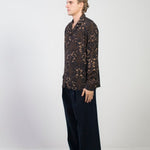 CAMICIA BROWN PAISLEY BAROQUE - Benevierre