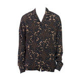 CAMICIA BROWN PAISLEY BAROQUE - Benevierre