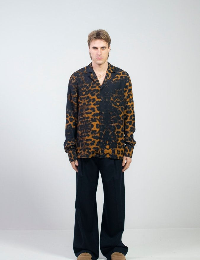 CAMICIA BROWN WILD FEELINGS - Benevierre