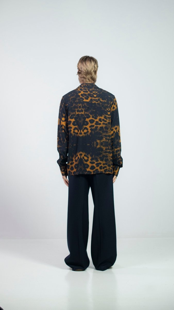 CAMICIA BROWN WILD FEELINGS - Benevierre
