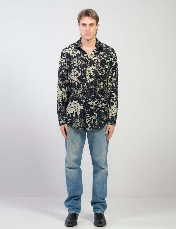 CAMICIA CREAM BOUQUET - Benevierre
