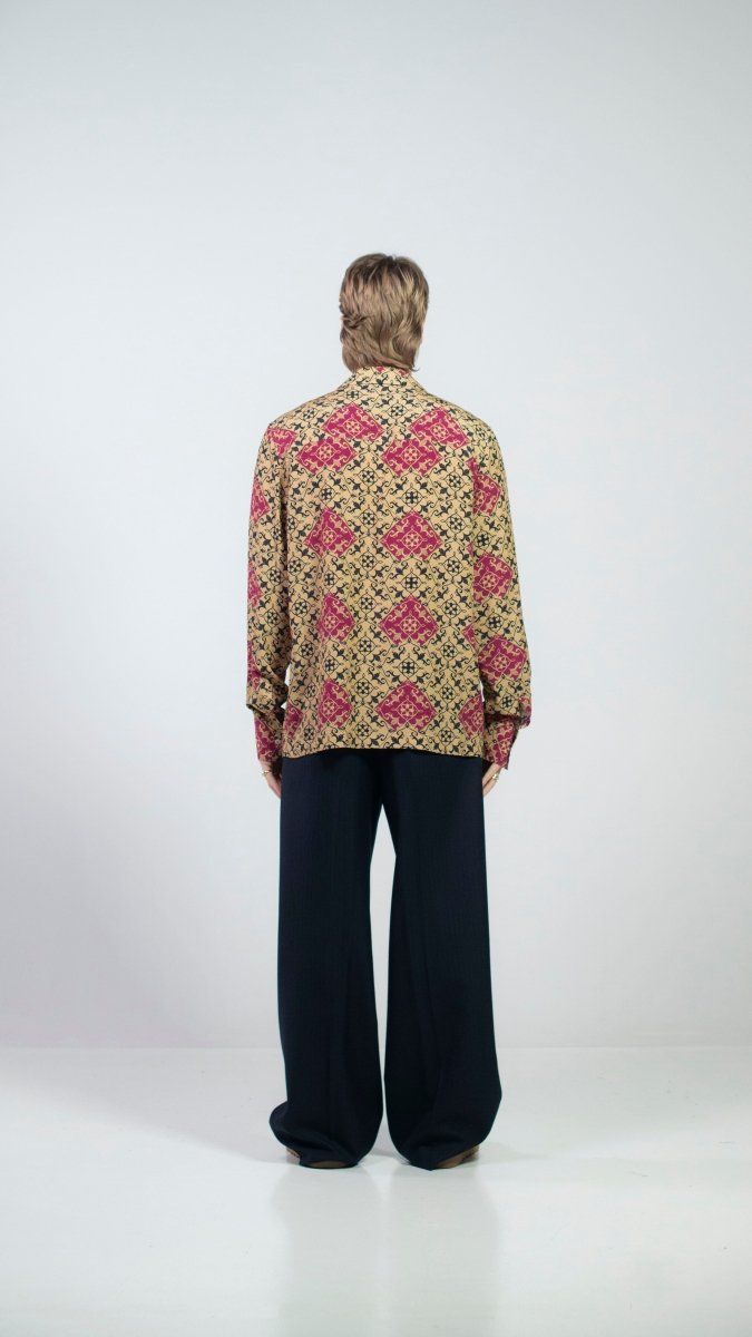 CAMICIA CREAM MAIOLICA - Benevierre