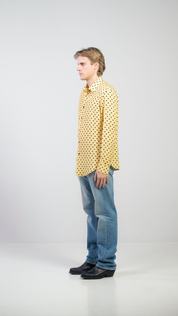 CAMICIA CREAM POIS - Benevierre