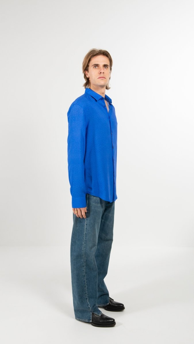 CAMICIA ELECTRIC BLUE - Benevierre