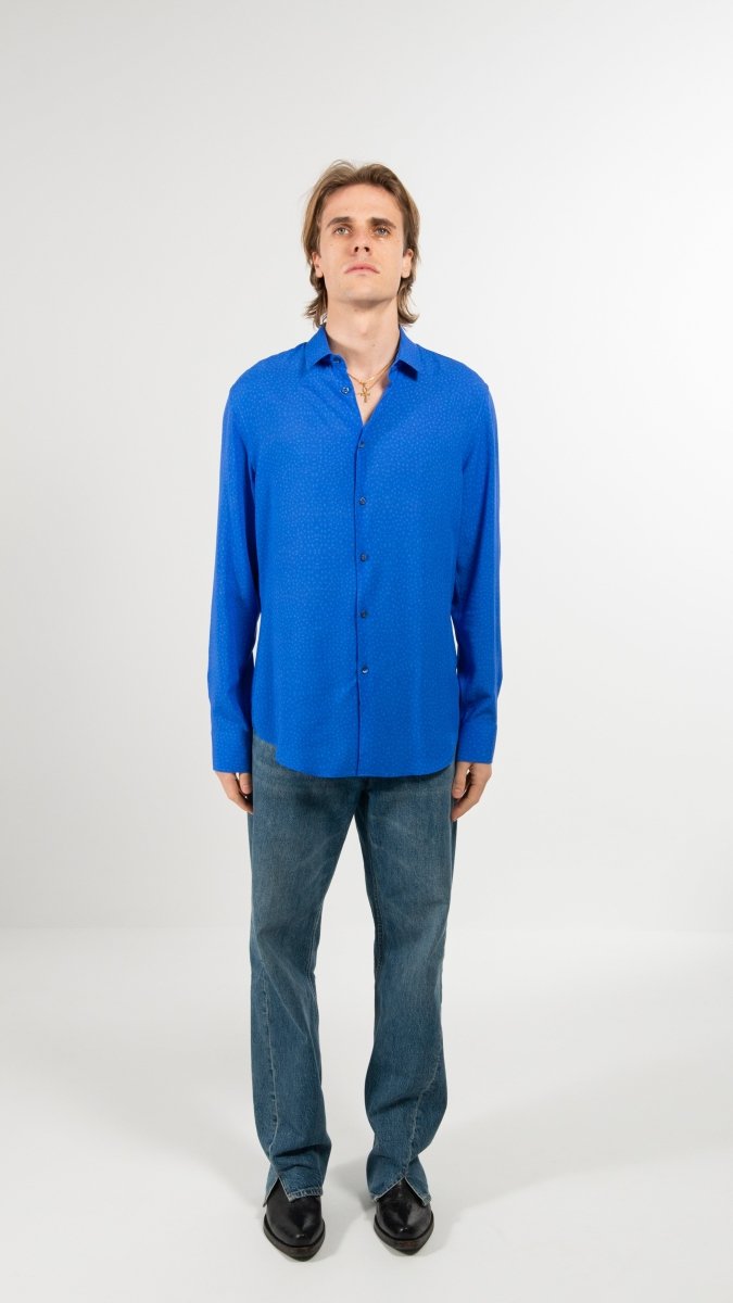 CAMICIA ELECTRIC BLUE - Benevierre