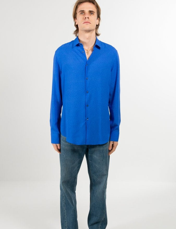CAMICIA ELECTRIC BLUE - Benevierre