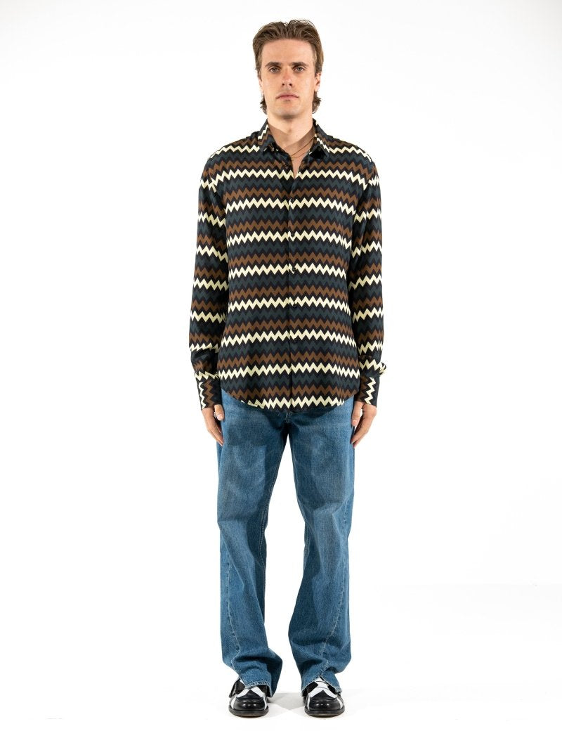 CAMICIA GREEN EGYPT - Benevierre