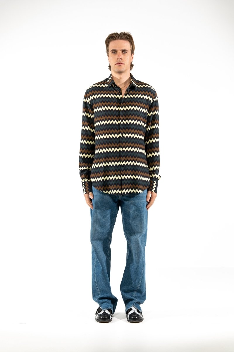 CAMICIA GREEN EGYPT - Benevierre