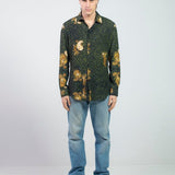 CAMICIA GREEN LEOPARD PAISLEY - Benevierre