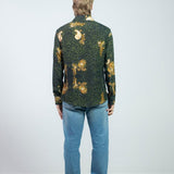 CAMICIA GREEN LEOPARD PAISLEY - Benevierre