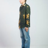 CAMICIA GREEN LEOPARD PAISLEY - Benevierre