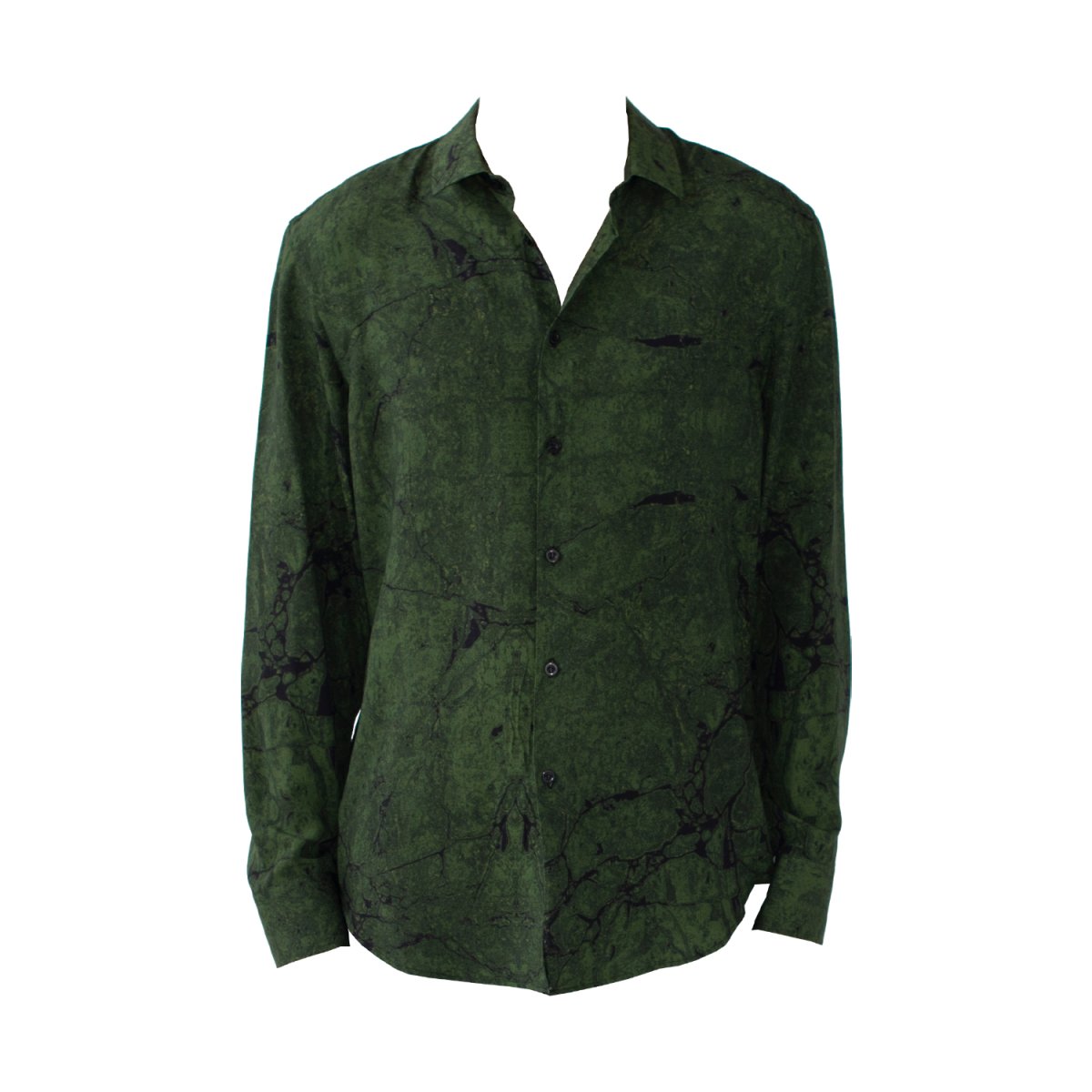 CAMICIA GREEN MARBLE - Benevierre