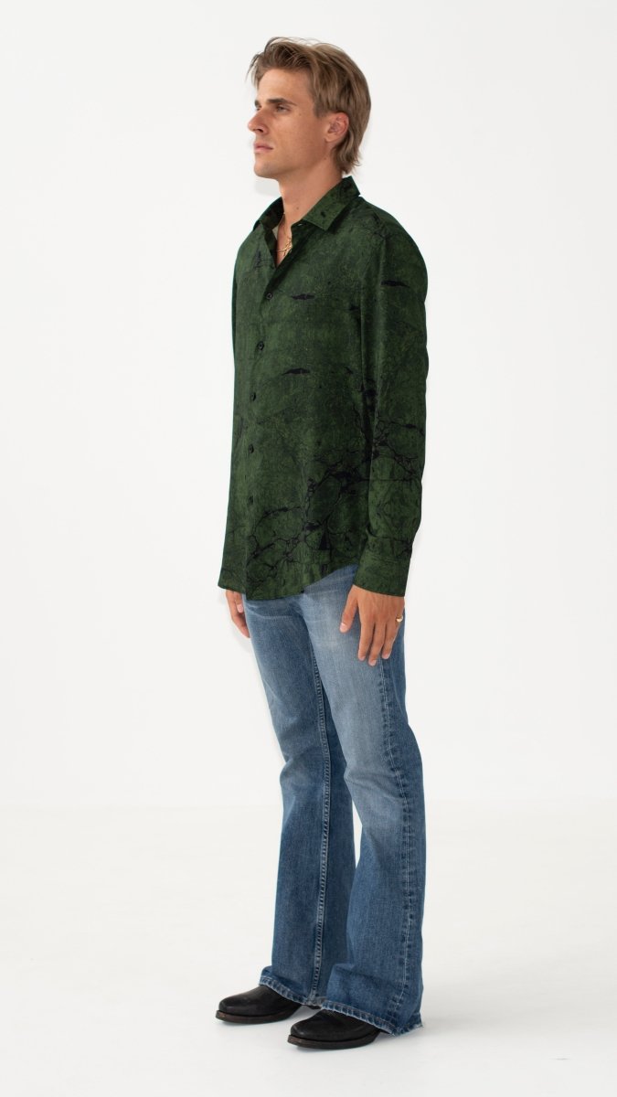 CAMICIA GREEN MARBLE - Benevierre