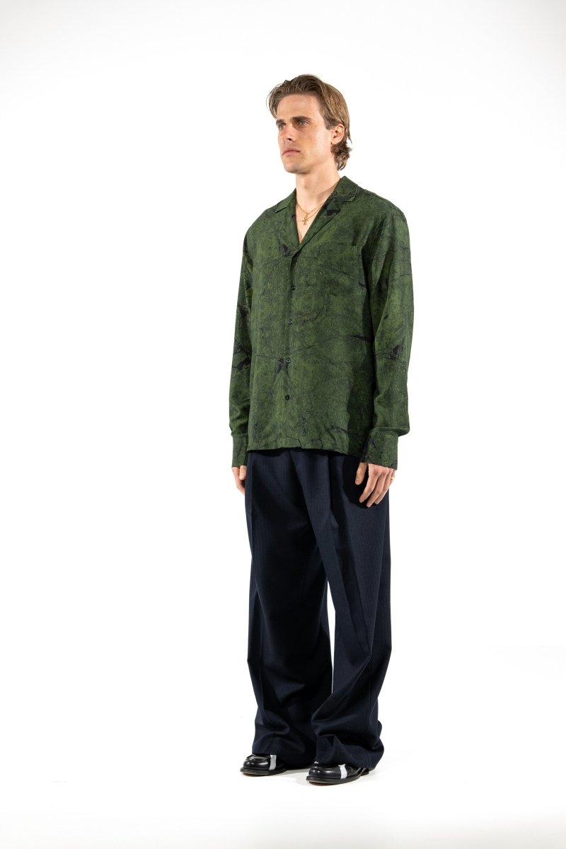 CAMICIA GREEN MARBLE - Benevierre