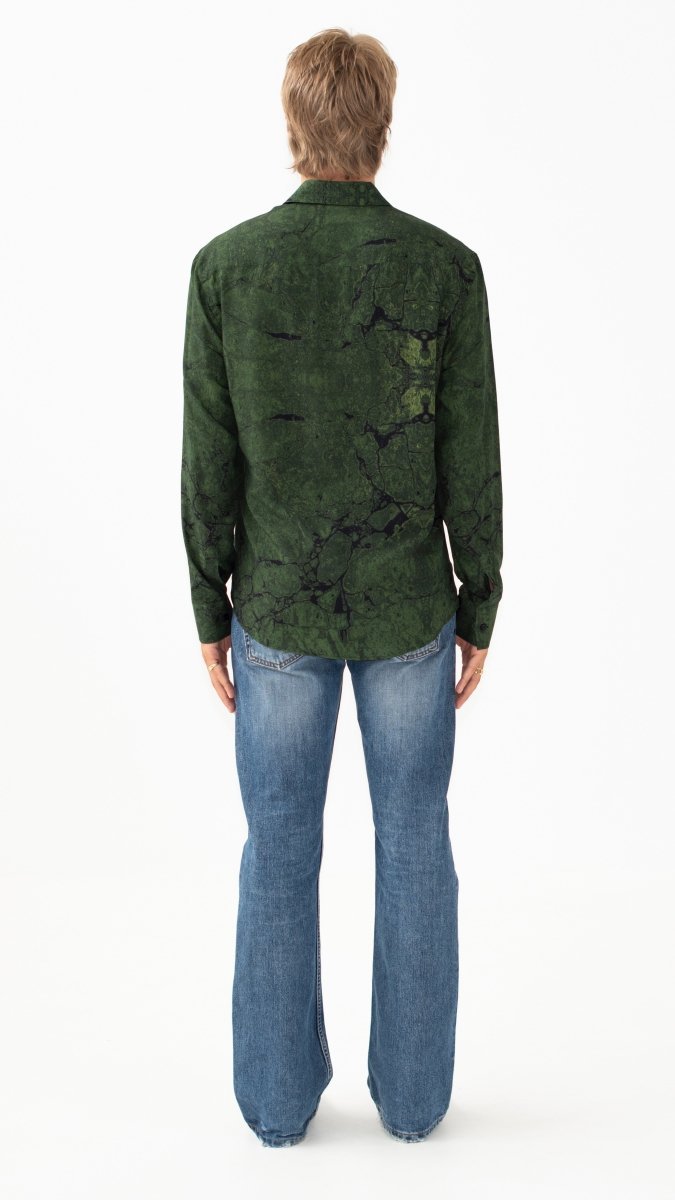CAMICIA GREEN MARBLE - Benevierre