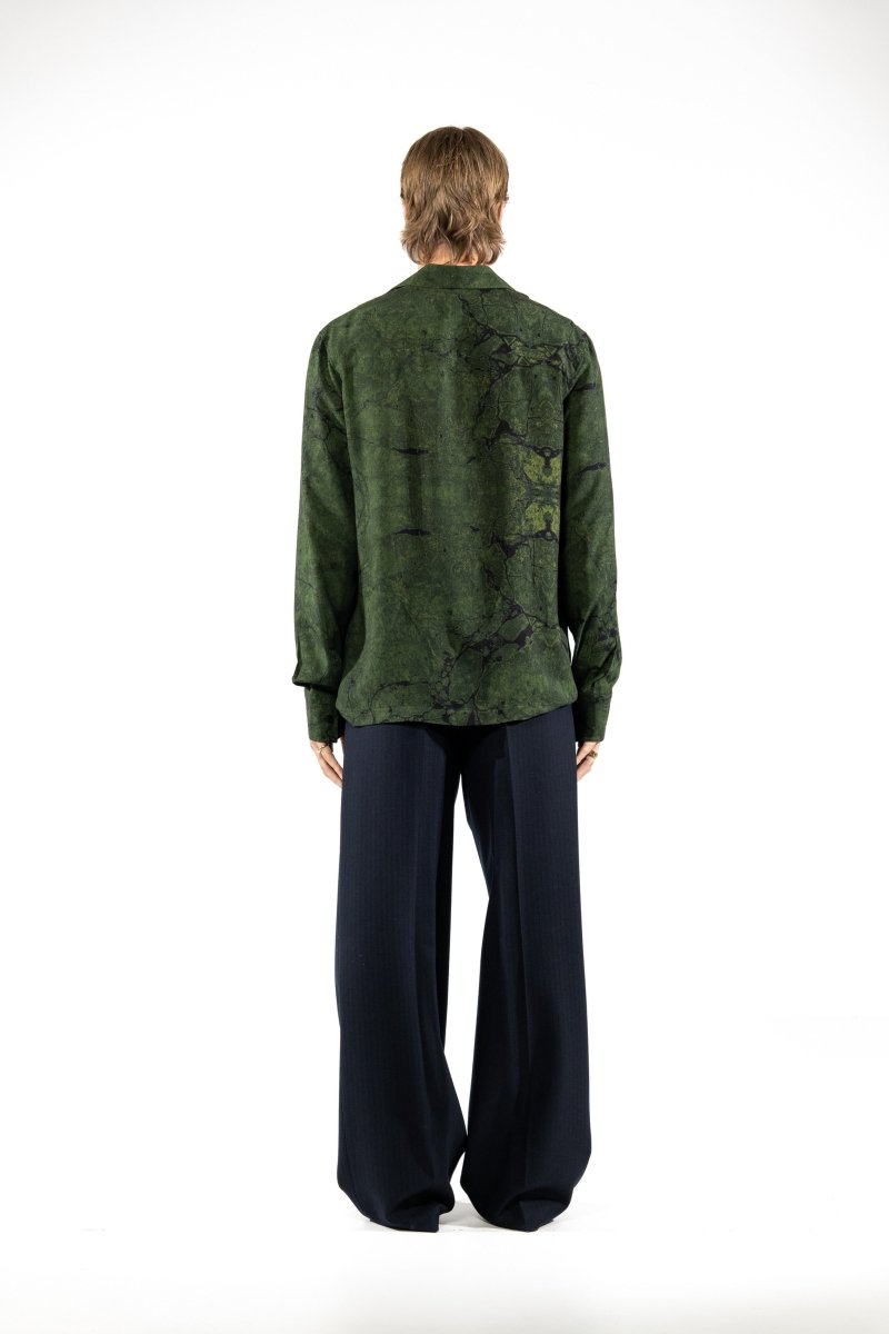 CAMICIA GREEN MARBLE - Benevierre