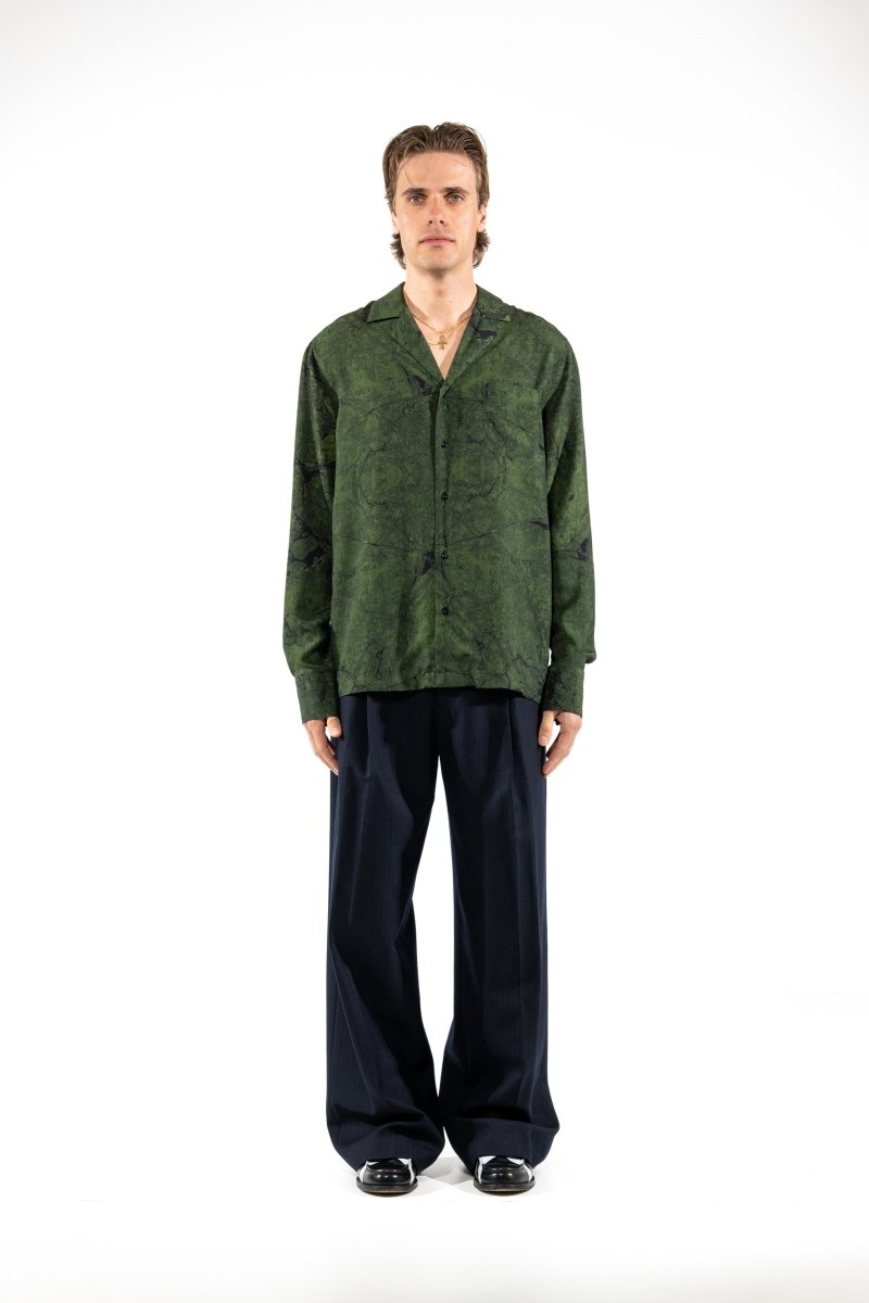 CAMICIA GREEN MARBLE - Benevierre