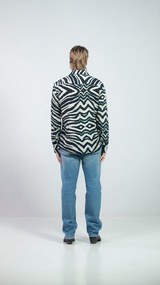 CAMICIA GREEN ZEBRA - Benevierre